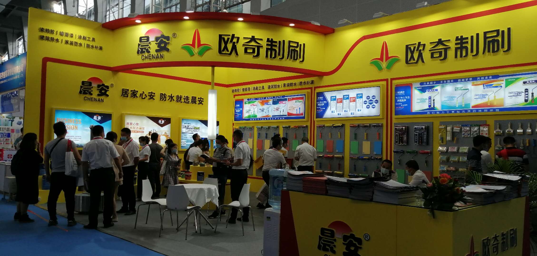 疫后首秀，冠軍之約，歐奇制刷亮相廣州建博會(huì)