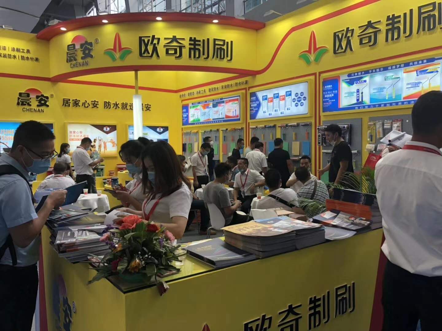 歐奇制刷再次亮相中國建博會(huì)，小產(chǎn)品也有大市場！